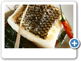 Atlantic cod fish, wokfried wing beans, green curry sauce 