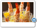 MARTI_Roger_Breaded prawn, sweet tomato raita, yellow capsicum